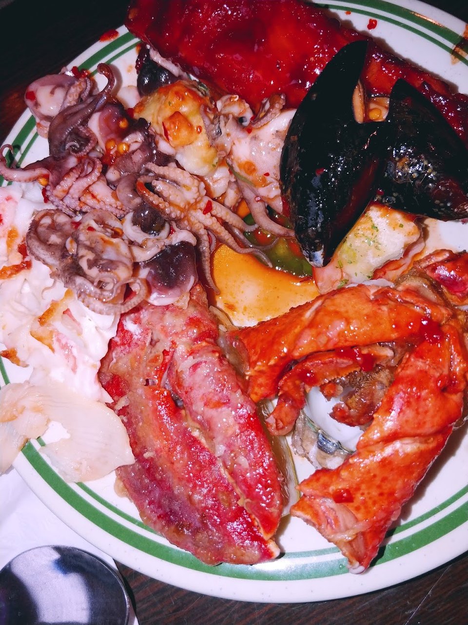 Seafood and Mussels